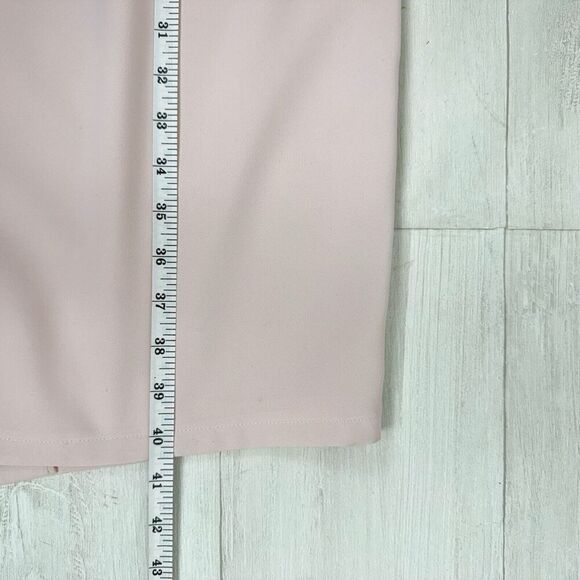 Rachel Parcell Womens S Madison Ave Sheath Dress Puff Sleeves Fitted Pastel Pink - Picture 14 of 16